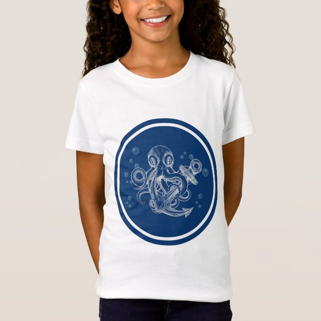 Camiseta Polvo com Âncora (Frente)