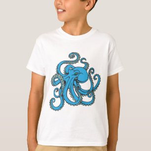 Camiseta Polvo do azul de oceano