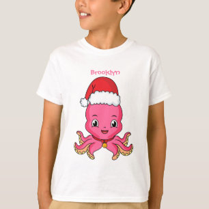 Camiseta Polvo feliz bonito vestindo o desenho do chapéu d