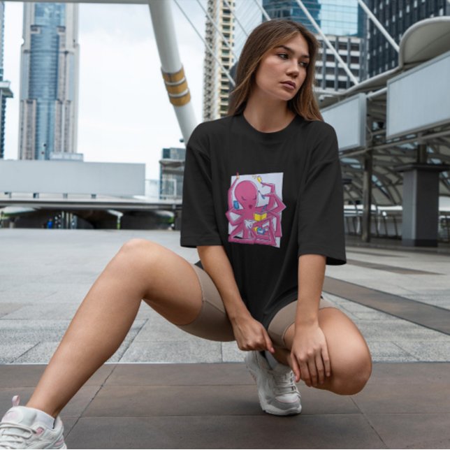 Camiseta Polvo feminino multitarefa (Criador carregado)