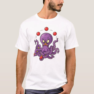 Camiseta Polvo Mal-Humorado Faz Malabarismo