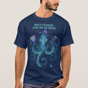 Camiseta Polvo multitarefa engraçado