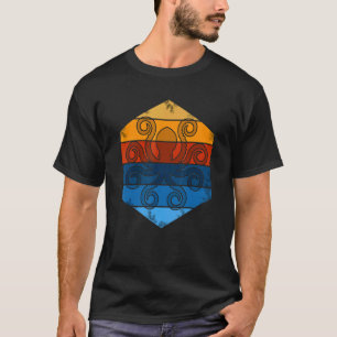 Camiseta Polvo Retro Vintage Anos 60 70 Pôr do Sol Animal M