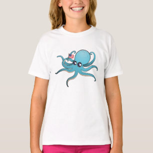 Camiseta Polvo segurando a bandeira americana