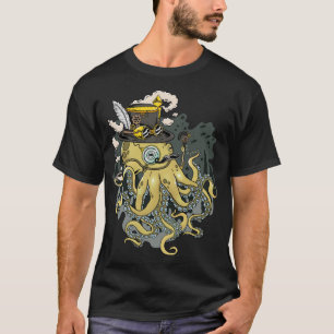 Camiseta Polvo Steampunk: Libere o Oceânico Mecânico