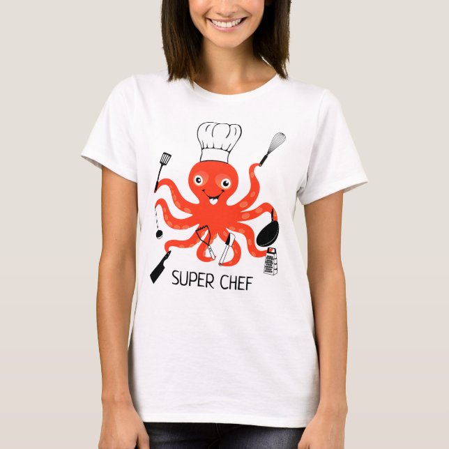 Camiseta Polvo Super Chef (Frente)