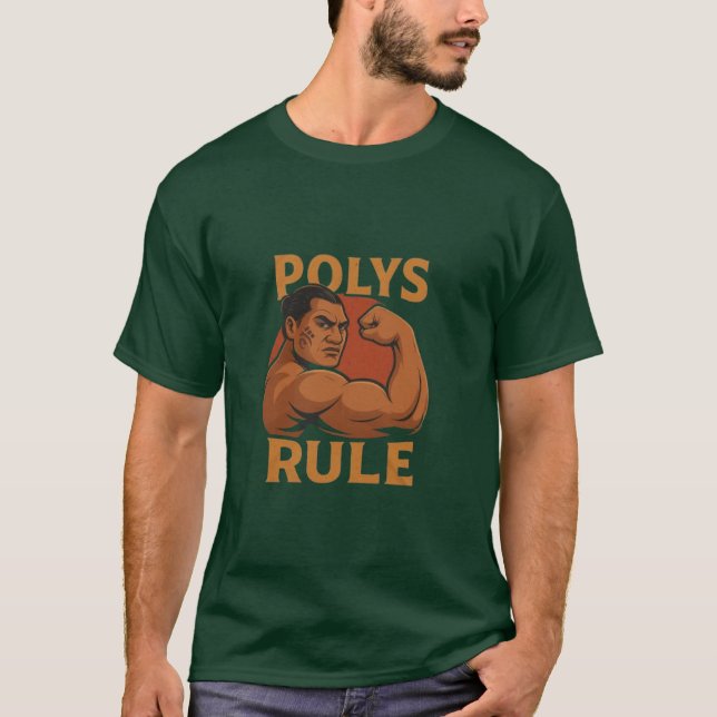 Camiseta Polys Rule™ LDS Men, Colors, Styles (Frente)