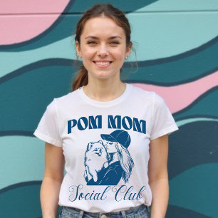 Camiseta Pom Dog Mãe, Mulheres do Clube Social