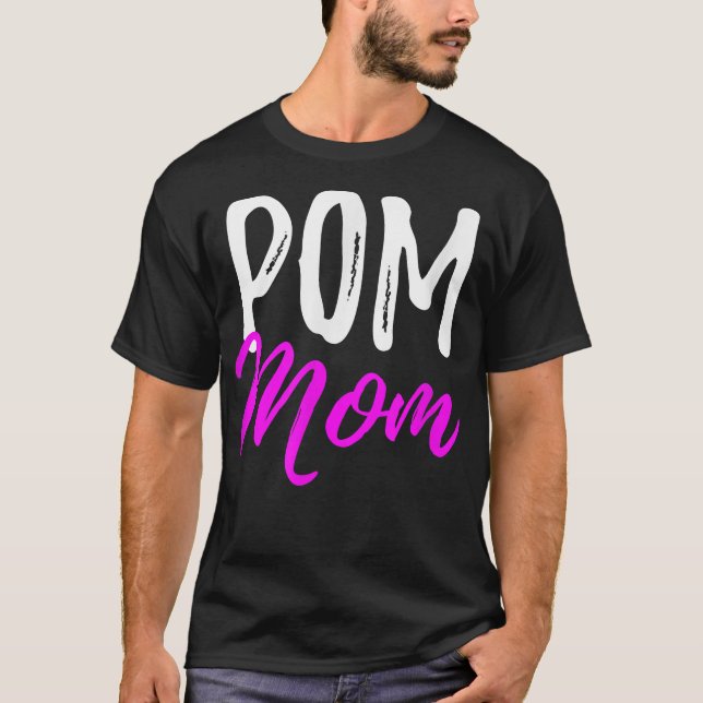Camiseta Pom Mom  Funny  as Dog Lover Pomeranian Gifts  (Frente)