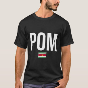 Camiseta Pom Suriname de Pó Surinamês