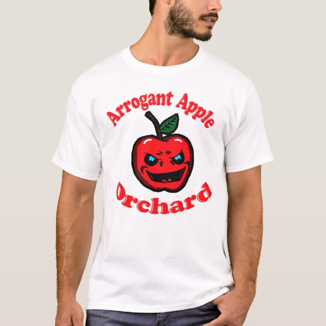 Camiseta Pomar de Maçã Arrogante (Frente)