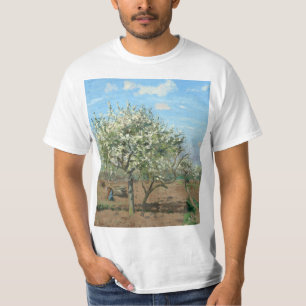 Camiseta Pomar em Bloom, Louveciennes Camille Pissarro