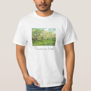 Camiseta Pomar em Flor, Vincent van Gogh