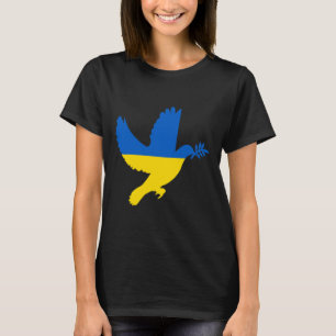 Camiseta Pomba da Paz Ucraniana