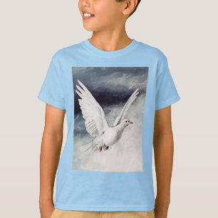 Camiseta Pomba do Espírito Santo Confirmação Religiosa e Pa