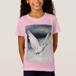 Camiseta Pomba do Espírito Santo Confirmação Religiosa e Pa