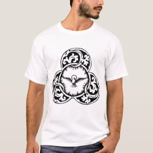 Camiseta Pomba do Espírito Santo símbolo cristão