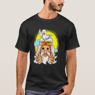 Camiseta Pomba Estilo Hippie Fofo e Sinal de Paz Hippie