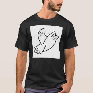 Camiseta Pomba (t-shirt do lado escuro)