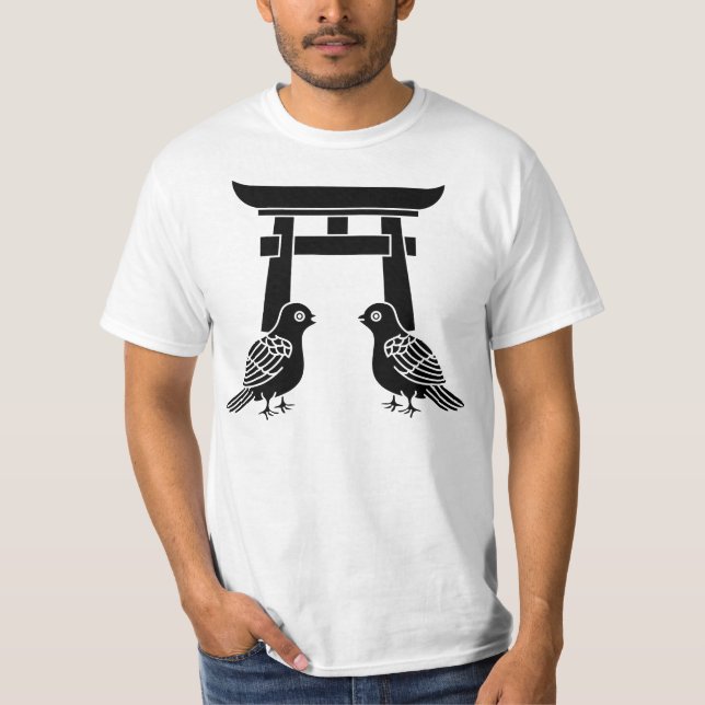 Camiseta Pombas viradas para Torii (Frente)