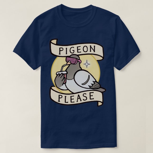 Camiseta Pombo 2 (Frente do Design)