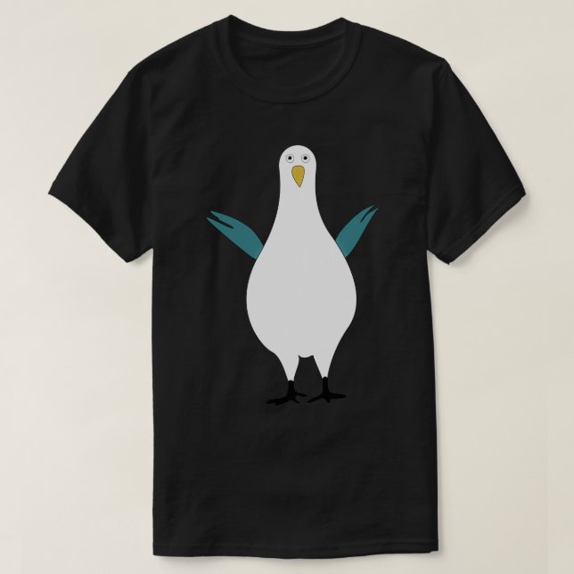 Camiseta Pombo branco 11 (Frente do Design)