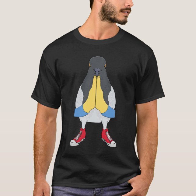Camiseta Pombo com Sapatos (Frente)
