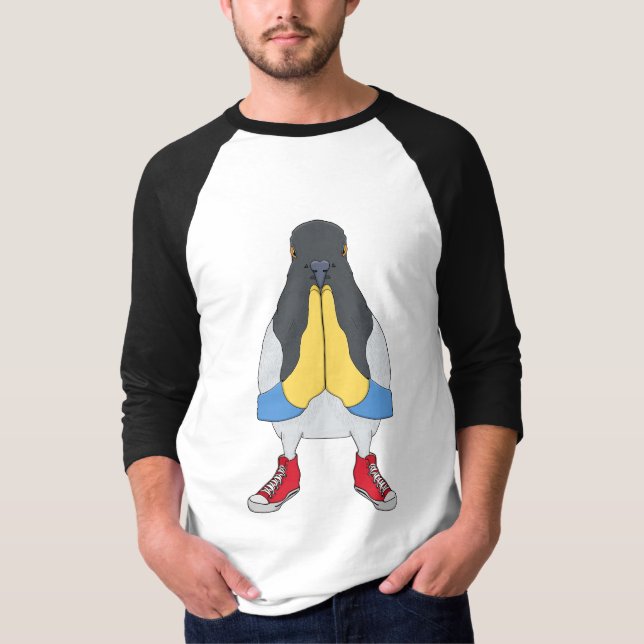 Camiseta Pombo com Sapatos (Frente)