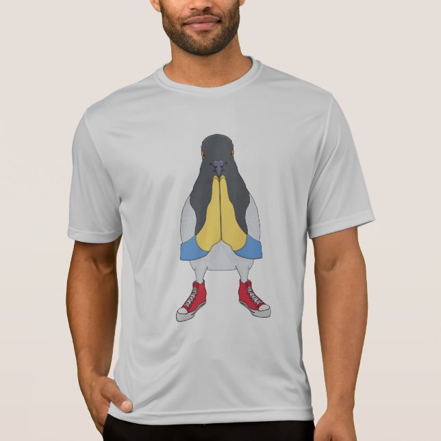 Camiseta Pombo com Sapatos (Frente)