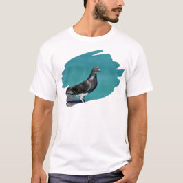 Camiseta Pombo Com Uma Vista