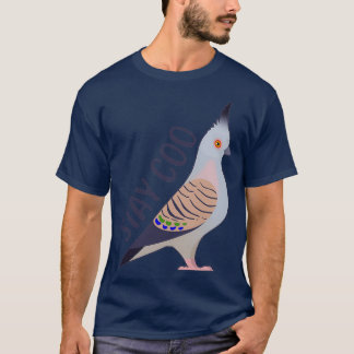 Camiseta Pombo Crestado Permaneça Coo 2