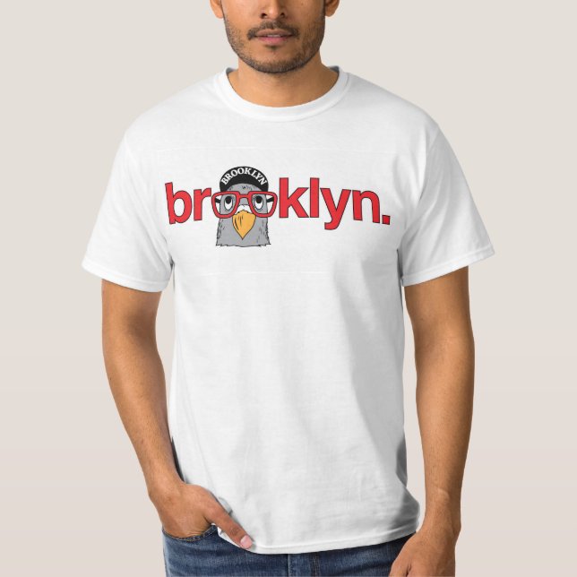 Camiseta pombo de Brooklyn (Frente)