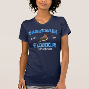 Camiseta Pombo de passageiro da equipe