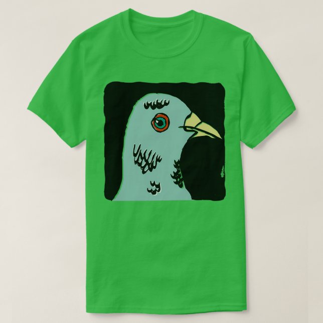 Camiseta Pombo de rua 1 (Frente do Design)