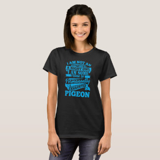 Camiseta Pombo esgotado - comentário sarcástico engraçado