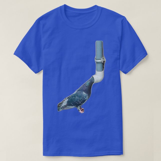 Camiseta pombo estranho 1 (Frente do Design)