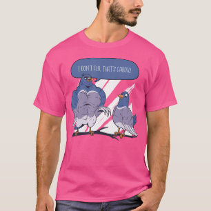 Camiseta Pombo Muscled - Engraçado Cardio Dizendo - Bodybui