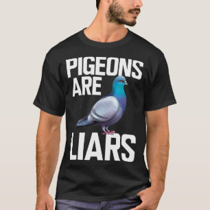 Camiseta Pombo pomba são mentirosos