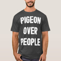 Pombo Sobre Pessoas Engraçado Pigeon Bird Lover