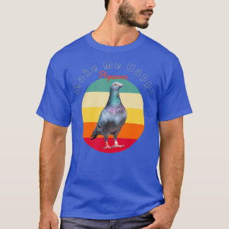 Camiseta Pombo sobre um Sunset