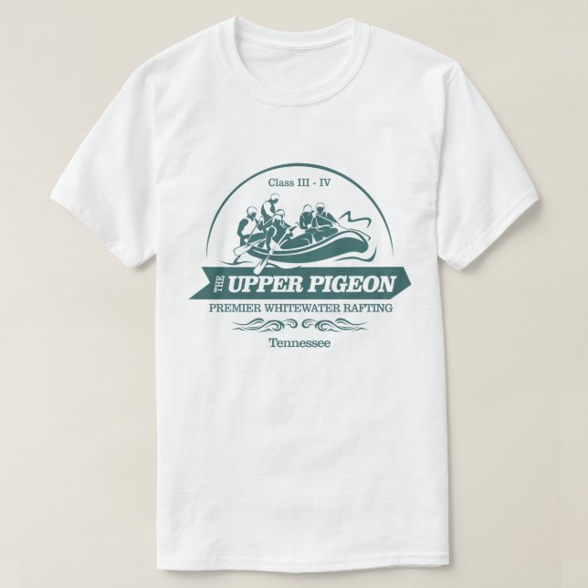 Camiseta Pombo Superior (rafting2) (Frente do Design)