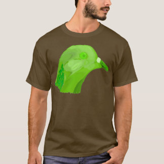 Camiseta Pombo verde-pigmento 1