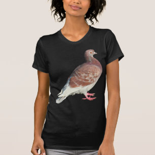 Camiseta Pombo Vermelho (isolado)