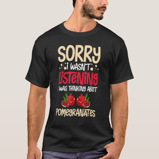 Camiseta Pomegranato Juice Seeds Fruta Flower Plant (Frente)