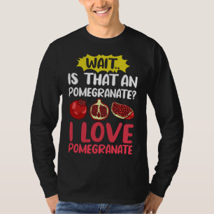 Camiseta Pomegranato Juice Seeds Fruta Flower Plant