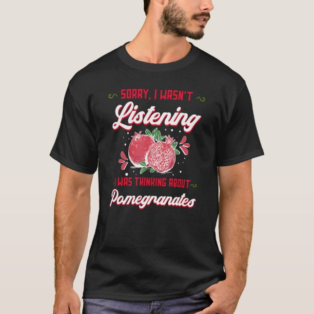 Camiseta Pomegranato Juice Seeds Fruta Flower Plant 2 (Frente)