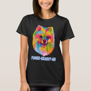 Camiseta Pomer Brainyan Pomeranian Humor Pom Animal Pu