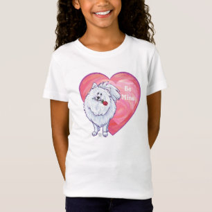 Camiseta Pomerânia Branco Dia dos Namorados