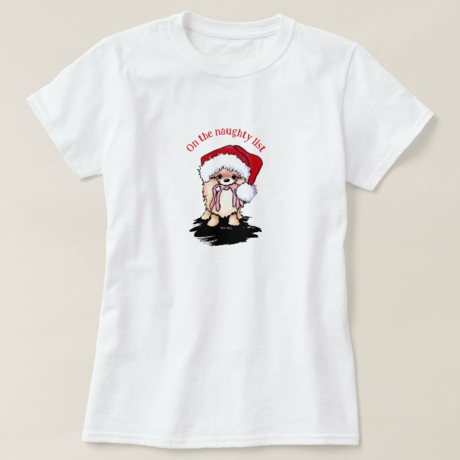 Camiseta Pomerânia de Natal (Frente do Design)
