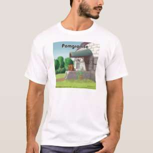 Camiseta Pomerânia em Granito (Romãgranito) Divertido